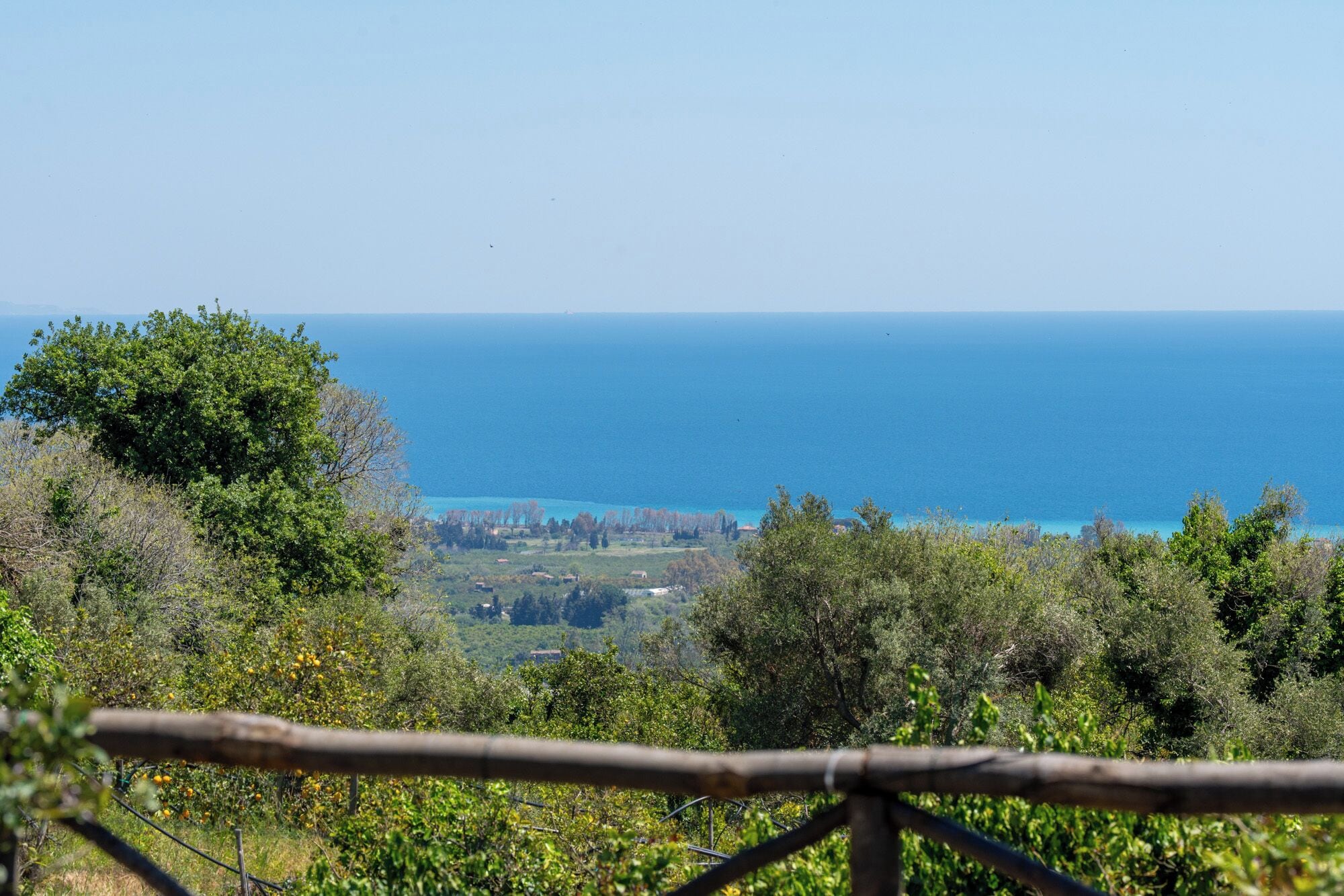 Vista des de l'allotjament
