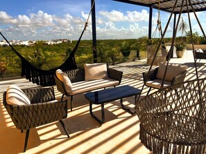 Terrace/patio - Jungle Loft · 3 Camas · 4 Pools · Beach Club (Tulum)