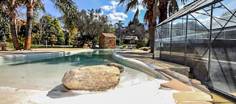 Authentique maison piscine