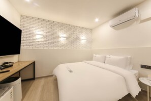 Deluxe tweepersoonskamer, uitzicht op stad