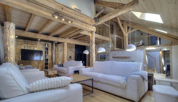 Living area - Gîte Ludivine et Péluchet (CHEZERY FORENS)