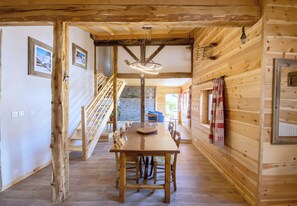 Dining - CASA-Marguerite centre St Véran cosy 3ch (Molines-en-Queyras)