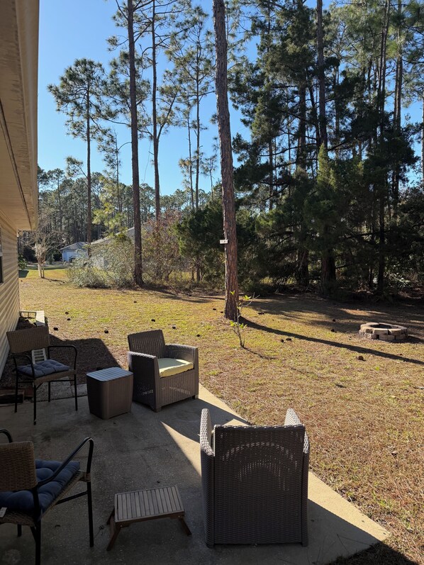 Terrace/patio - Baby Friendly House Near Flagler Beach (Palm Coast)