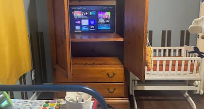 Spacious vacation home near beach with baby friendly amenities