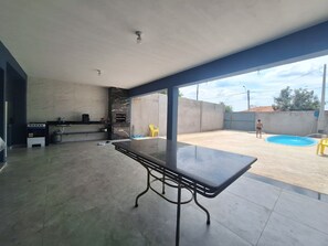 Terrace/patio - Leisure and tranquility outbuilding (Brotas)
