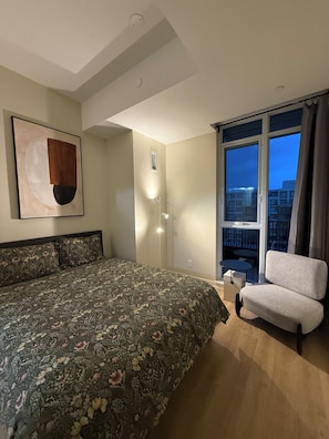 2 chambres, fer et planche à repasser, Wi-Fi, draps fournis