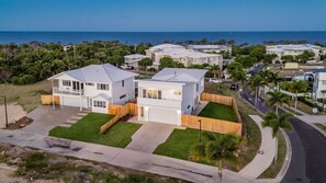 Exterior - Coastal Pearl - stunning new 4 bedroom home,  Beach 200m stroll, Air conditioned, pet friendly (Agnes Water)