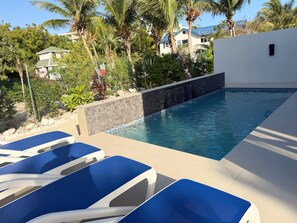 Pool - Luxury Grace Bay Villa 3, 100 steps to Beach&reef, private pool for 6 (The Bight Settlement)