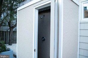 Exterior detail - One off the beach on prime Ship Bottom block w firepit & outdoor TV (Ship Bottom)