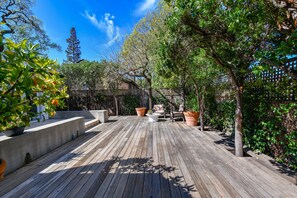Terrace/patio - 3 BD Cozy Home in St. Helena,fenced.Monthly rental (Saint Helena)