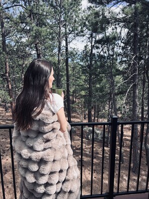 Property grounds - Secluded Cozy Cabin /Hot Tub/ Private Mountain Retreat (Monument)