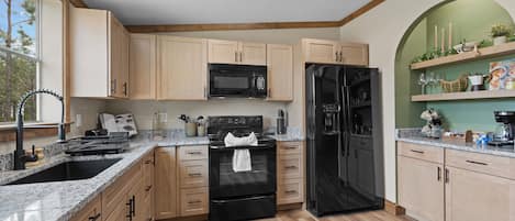 Microwave, oven, stovetop