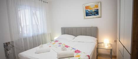 1 Schlafzimmer, kostenloses WLAN, BettwÀsche