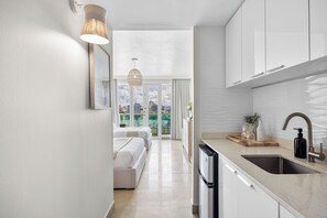 Superior Studio, Balcony, Lagoon View | Iron/ironing board, free WiFi - Condado Lagoon - Lux Waterfront Studios (San Juan)