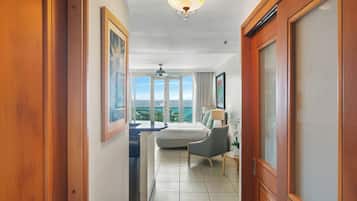 Deluxe-Studio, Balkon, Blick auf die Lagune | Innenbereich