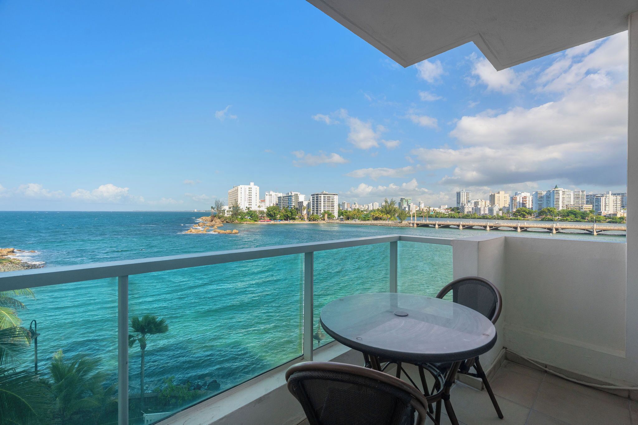 Superior Studio, Balcony, Lagoon View | Outdoor dining