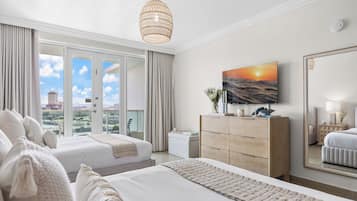 Superior-Studio, Balkon, Blick auf die Lagune