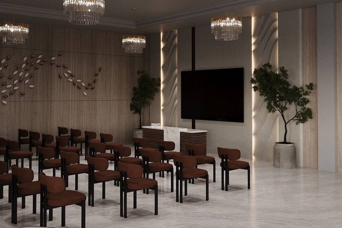 Quarto casal luxo | Sala de reunião