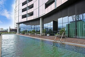Pool - Liora Suites | 2BR City Gem + Pool, Sauna, Gym (Melbourne)