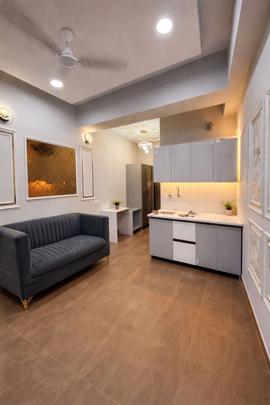 Estúdio superior, 1 quarto | Área de estar