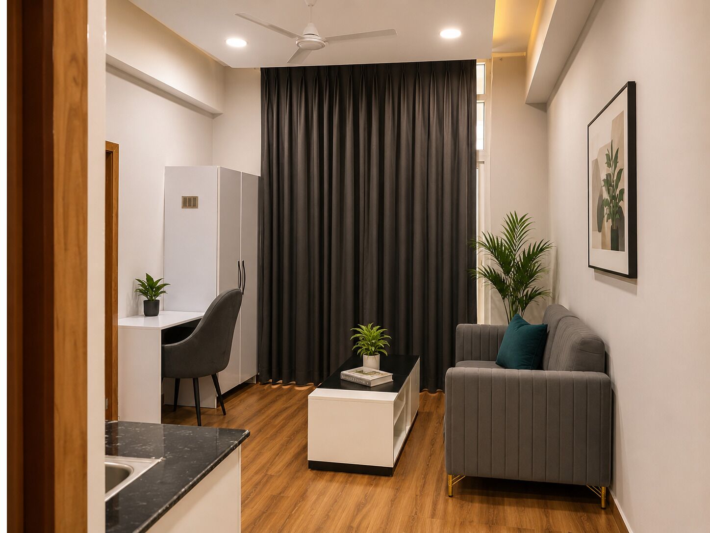 Área de sala de estar