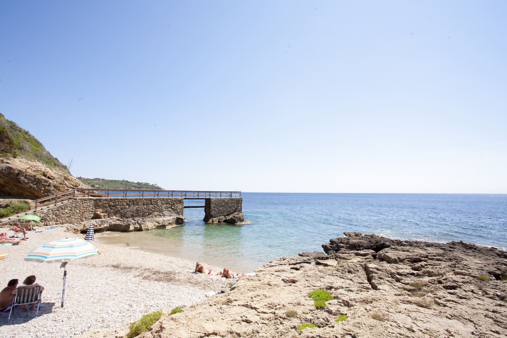 Nær stranden