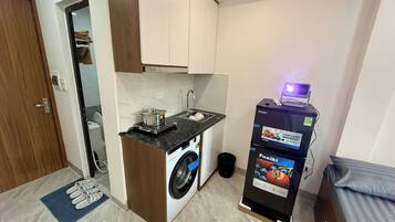 Apartamento, vista para a cidade | Parte interna