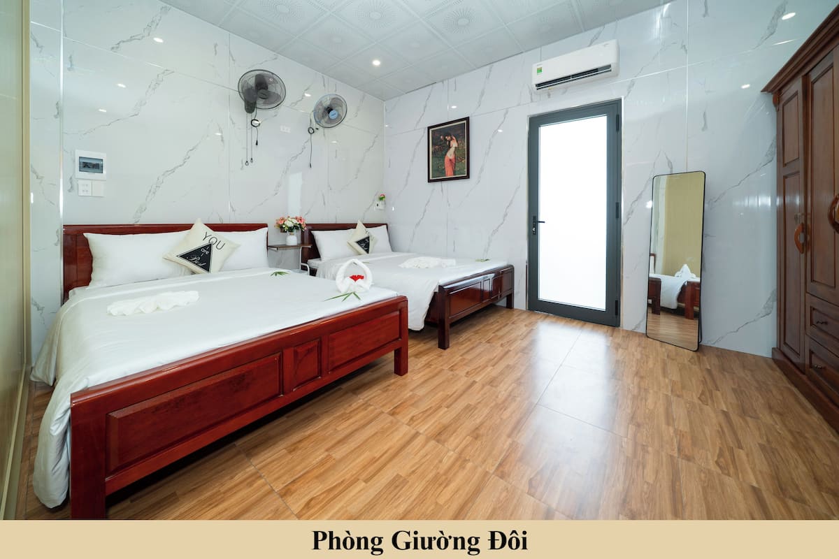 家庭雙人或雙床房, 露台, 山景