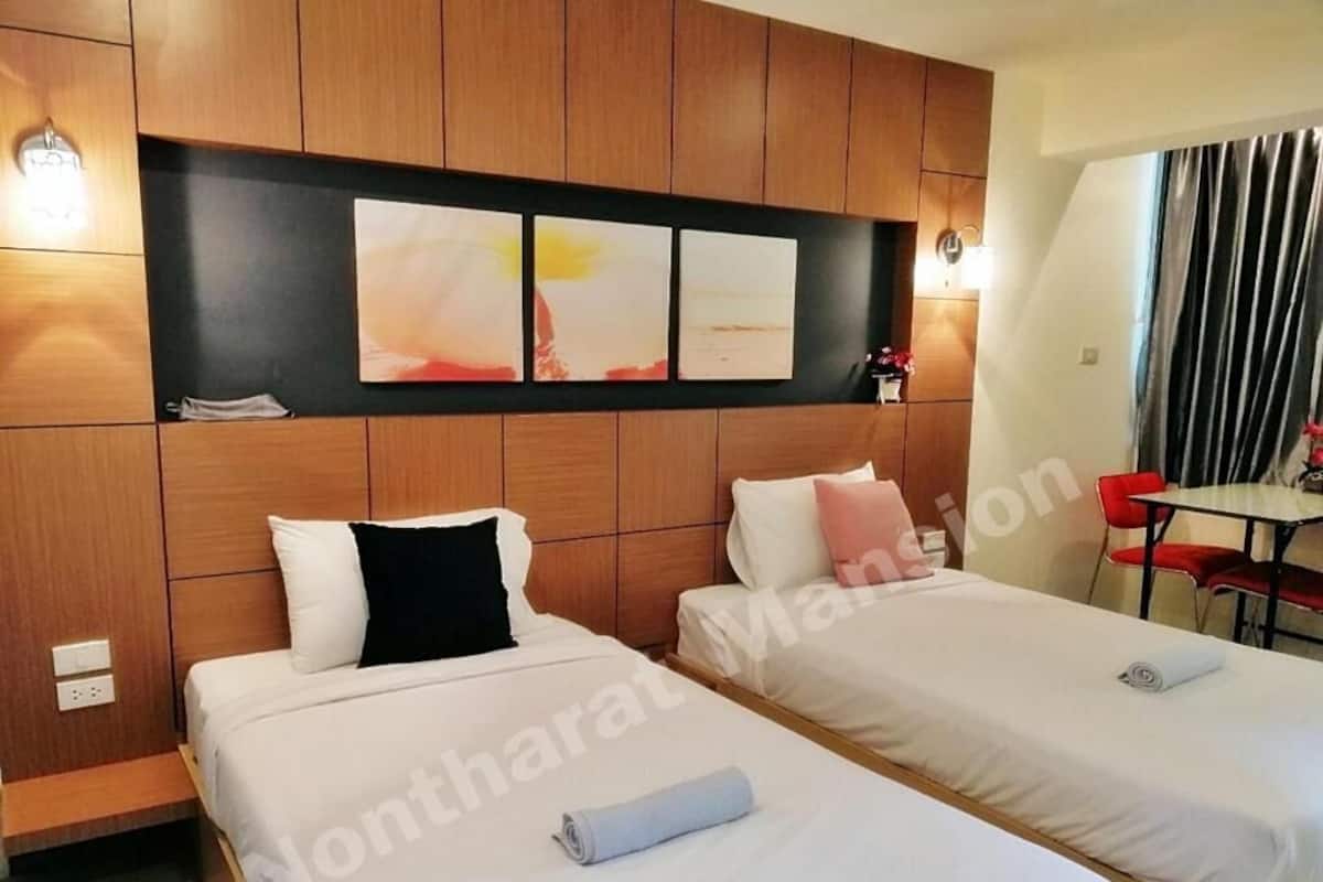 Estudio clásico, balcón