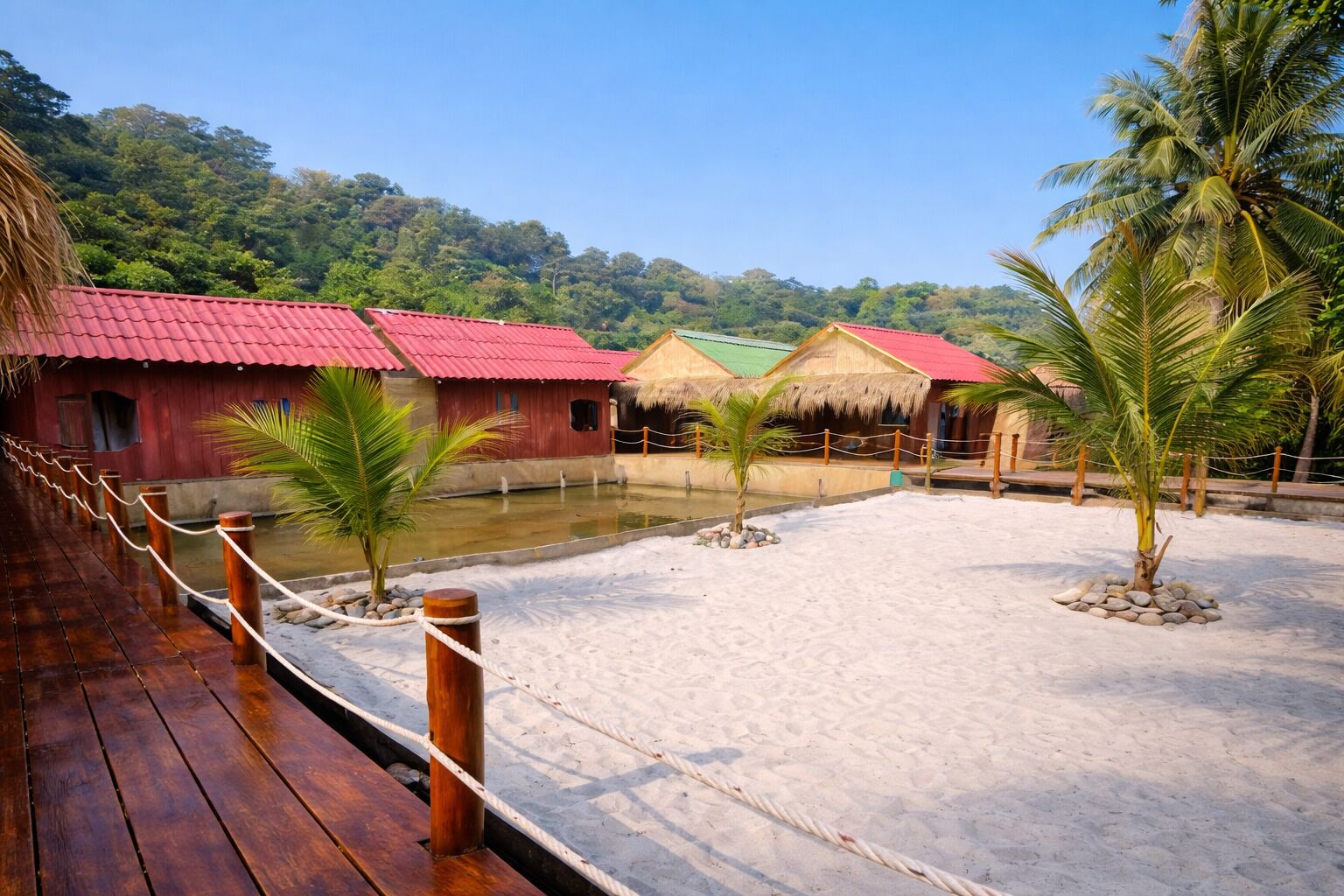 Jardines del alojamiento