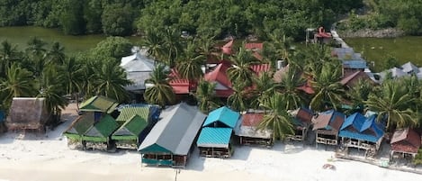 Beach nearby, white sand