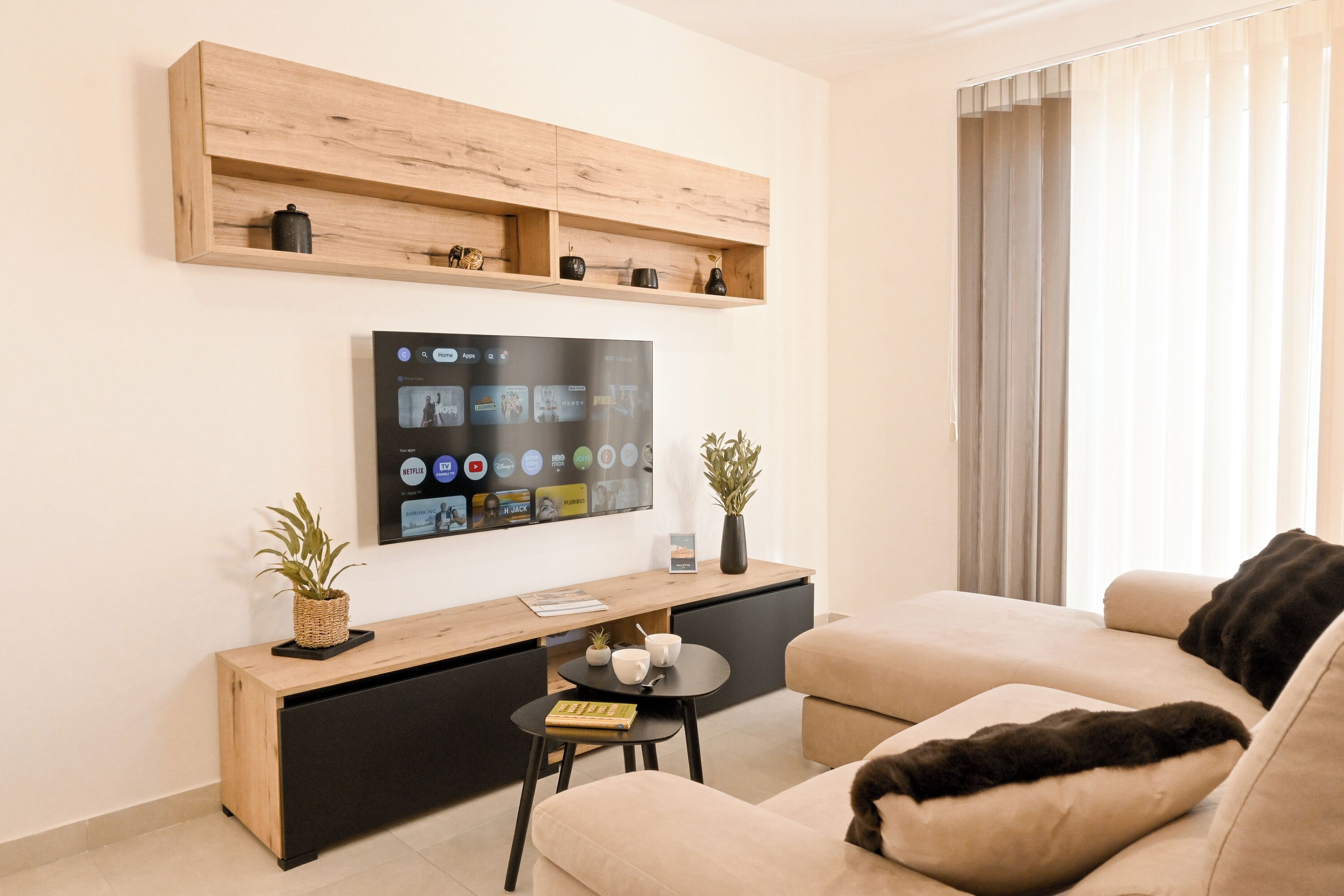 Standard Apartment, Multiple Bedrooms, 2 Bathrooms (Viviani Court 2bd Modern Apt Xewkija) | Ruang tamu