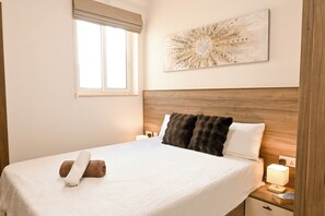 2 habitaciones, wifi gratis y ropa de cama 