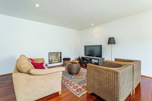 TV, fireplace - Quinta da Barca Golf (Gandra)