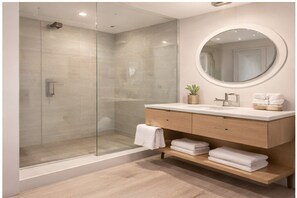 Deluxe dubbelrum | Badrum