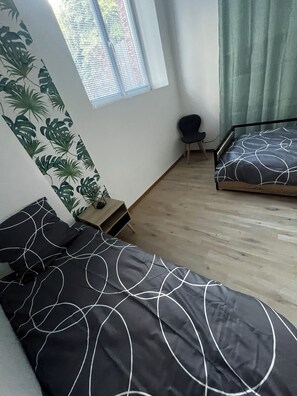 2 chambres, draps fournis
