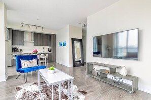 Studio Classic - utsikt mot staden | Vardagsrum