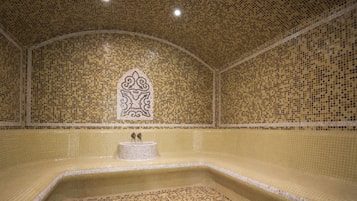 Baño turco, masajes