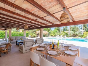 Outdoor dining - Casa Kiko 1 By SunVillas Mallorca (POLLENÇA)