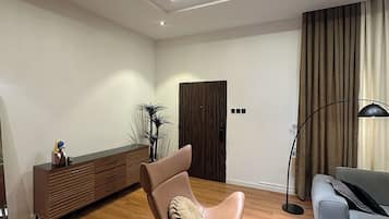 Economy Apartment, Balcony, City View | Interior