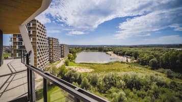 Deluxe Suite, City View | Terrace/patio