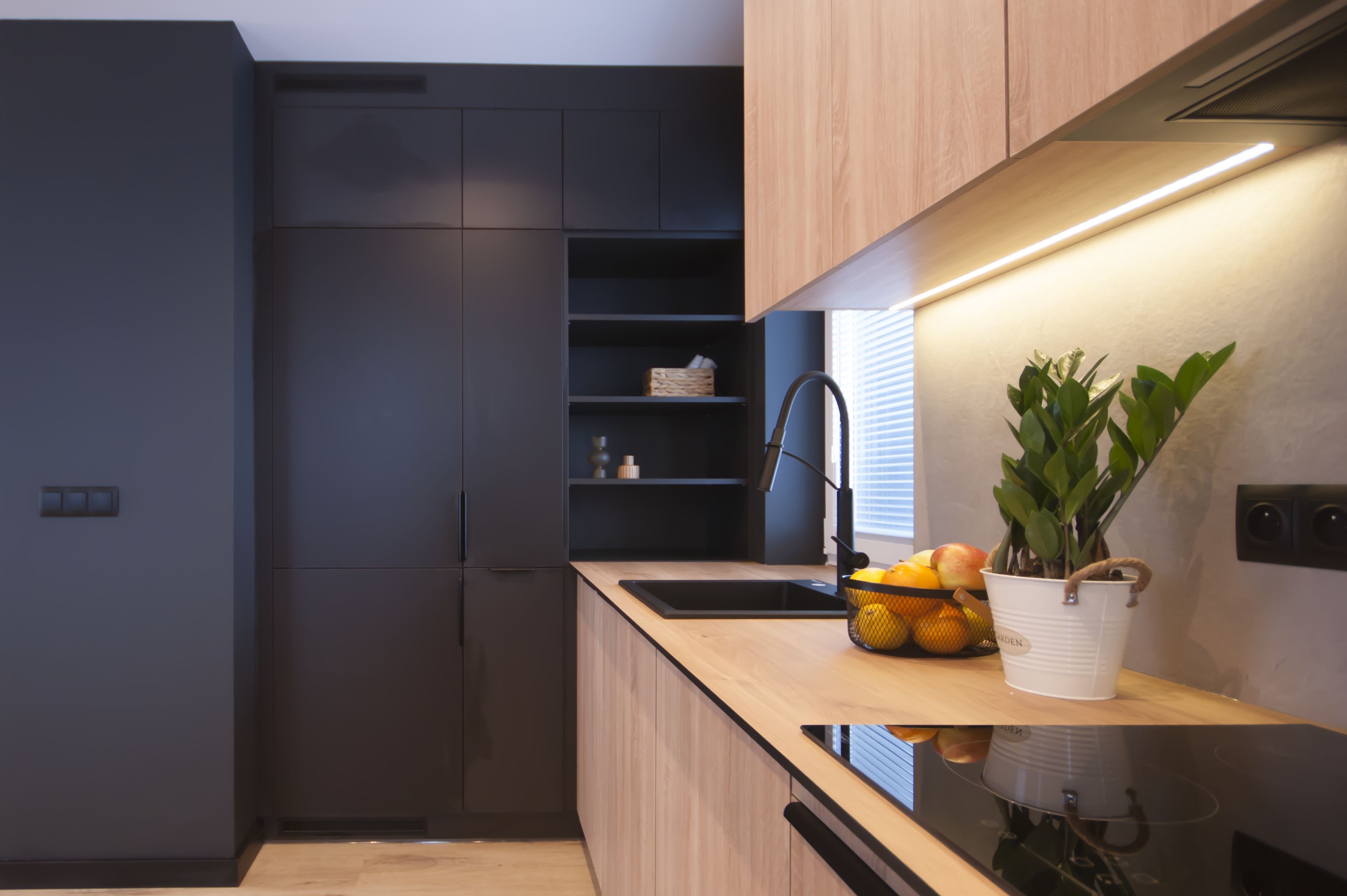 Comfort Apartment, City View | Private kitchen