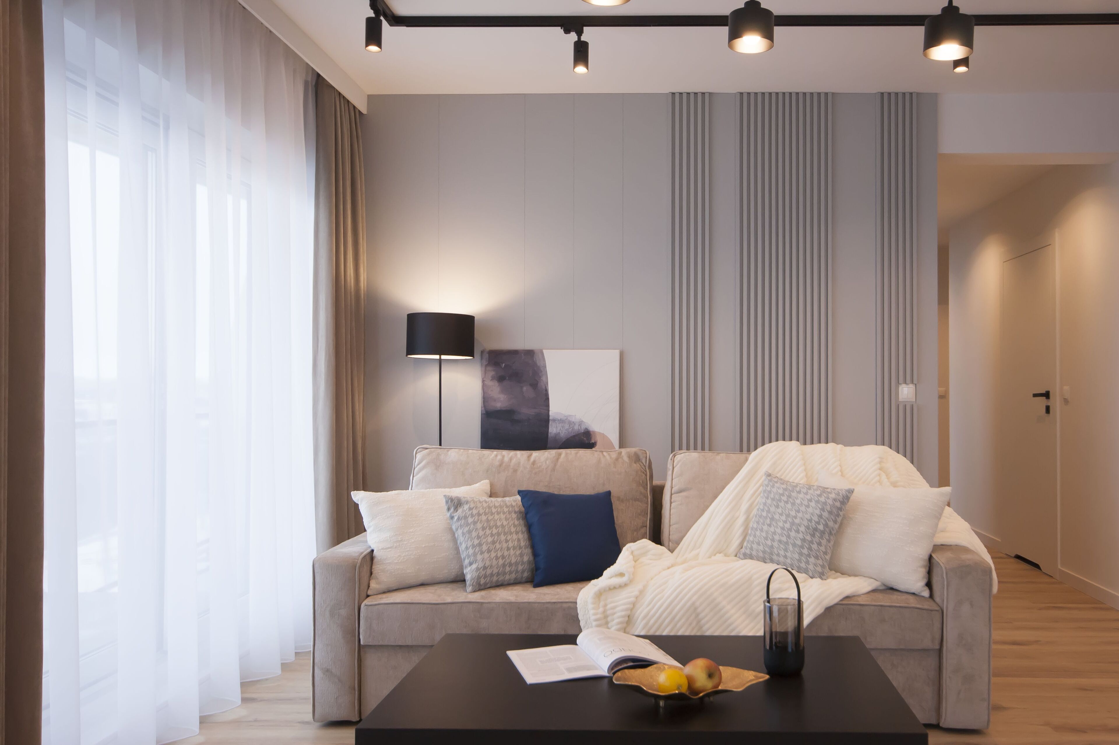 Deluxe Suite, City View | Ruang tamu