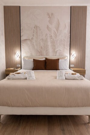 Superior-Stadtwohnung, Balkon | Schreibtisch, kostenloses WLAN