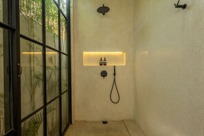 Villa, 2 Schlafzimmer | Badezimmer | Haartrockner, Handtücher, Seife, Shampoo
