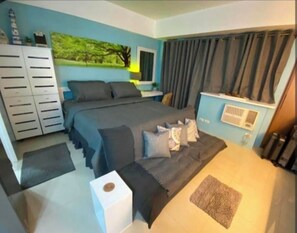 Apartamento conforto, vista para a cidade