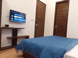 Chambre Deluxe double | AccĂšs au Wi-Fi (inclus), literie fournie