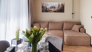 Apartment, Mountain View | Living area - Apartamenty Sun&Snow Ski II (Białka Tatrzańska)