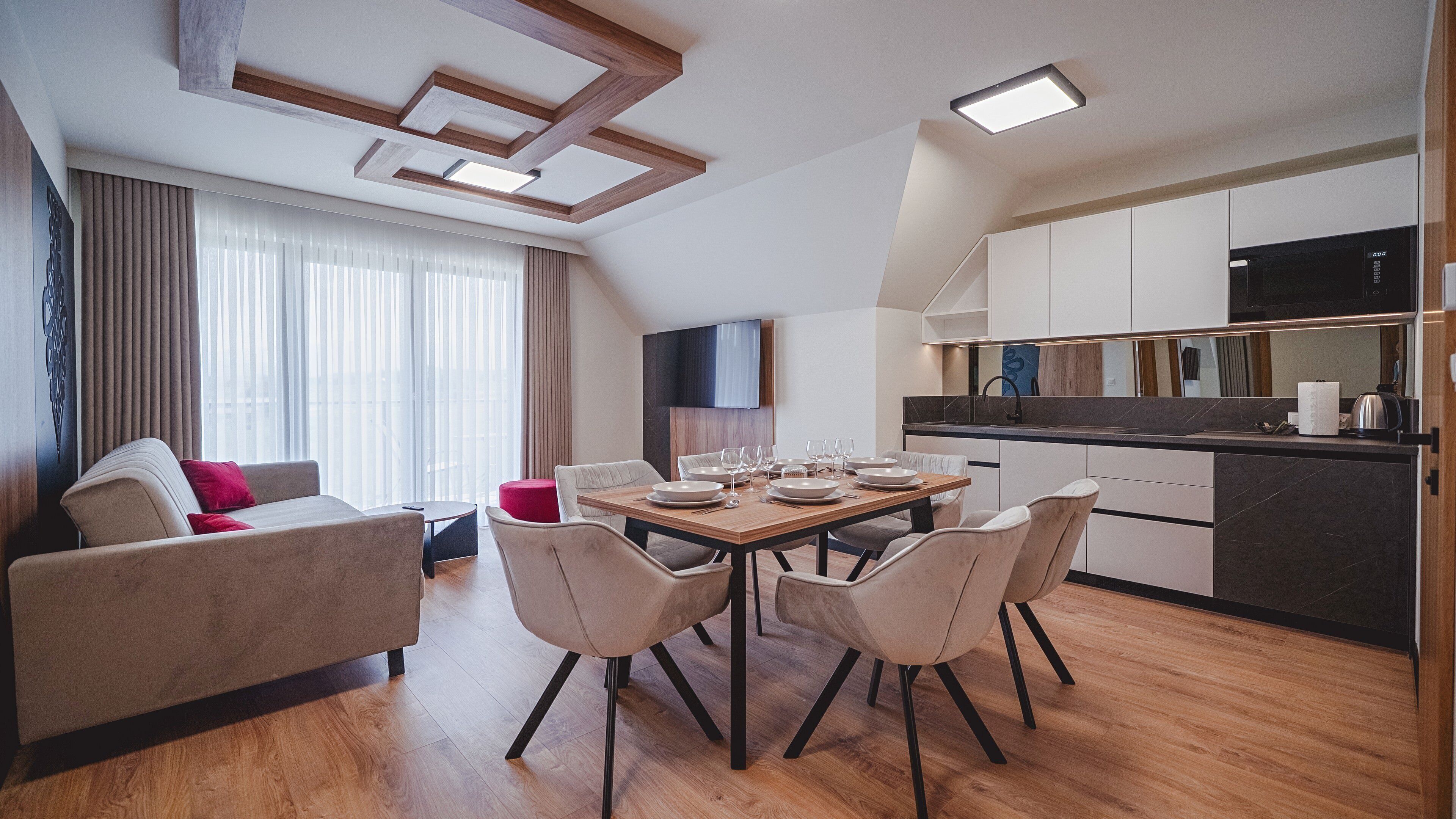 Apartment (H 15) | Wohnbereich | Flachbildfernseher