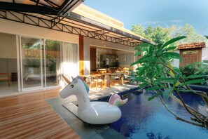 Villa Standard, balcon, vue piscine | Piscine